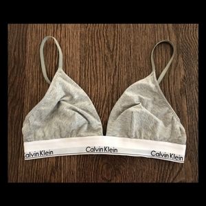 Calvin Klein Bralette Size Large